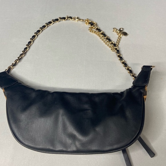 Leopard and black waist or shoulder bag - Picture 2 of 2